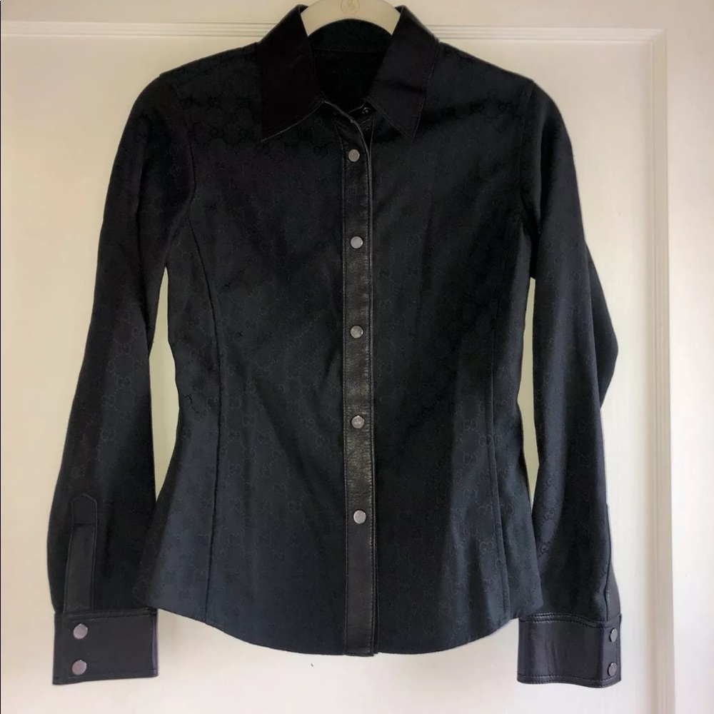 Tom Ford Gucci GG Monogram Shirt Jacket 38 XS